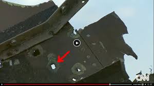 Image result for mh17 30mm bullet holes